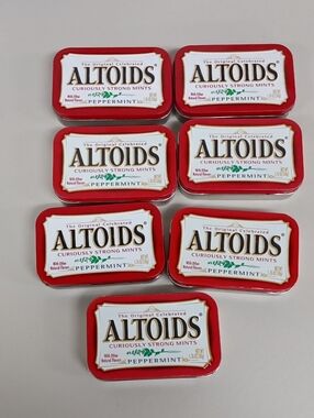 Set Of 7 Altoids Tins